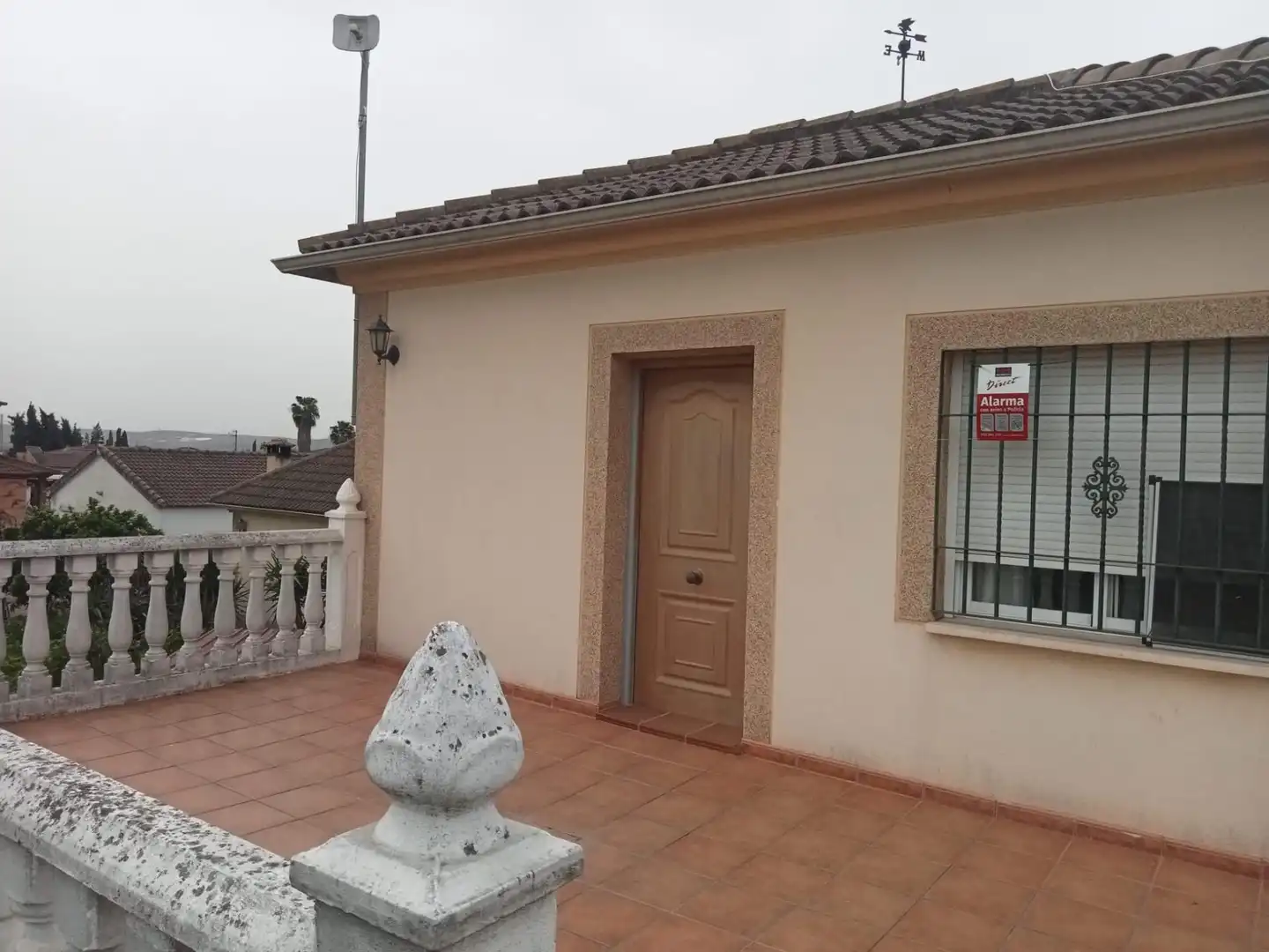 Terrassa de Finca rústica en venda en Córdoba amb Aire condicionat, Calefacció i Jardí privat