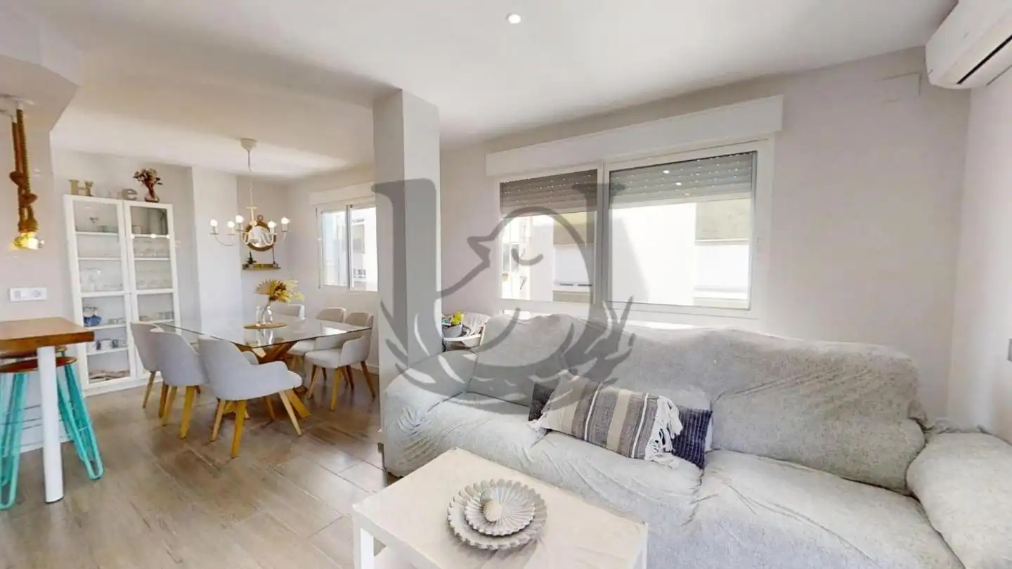 Wohnzimmer von Wohnung zum Verkauf in Alginet mit Klimaanlage, Terrasse und Balkon