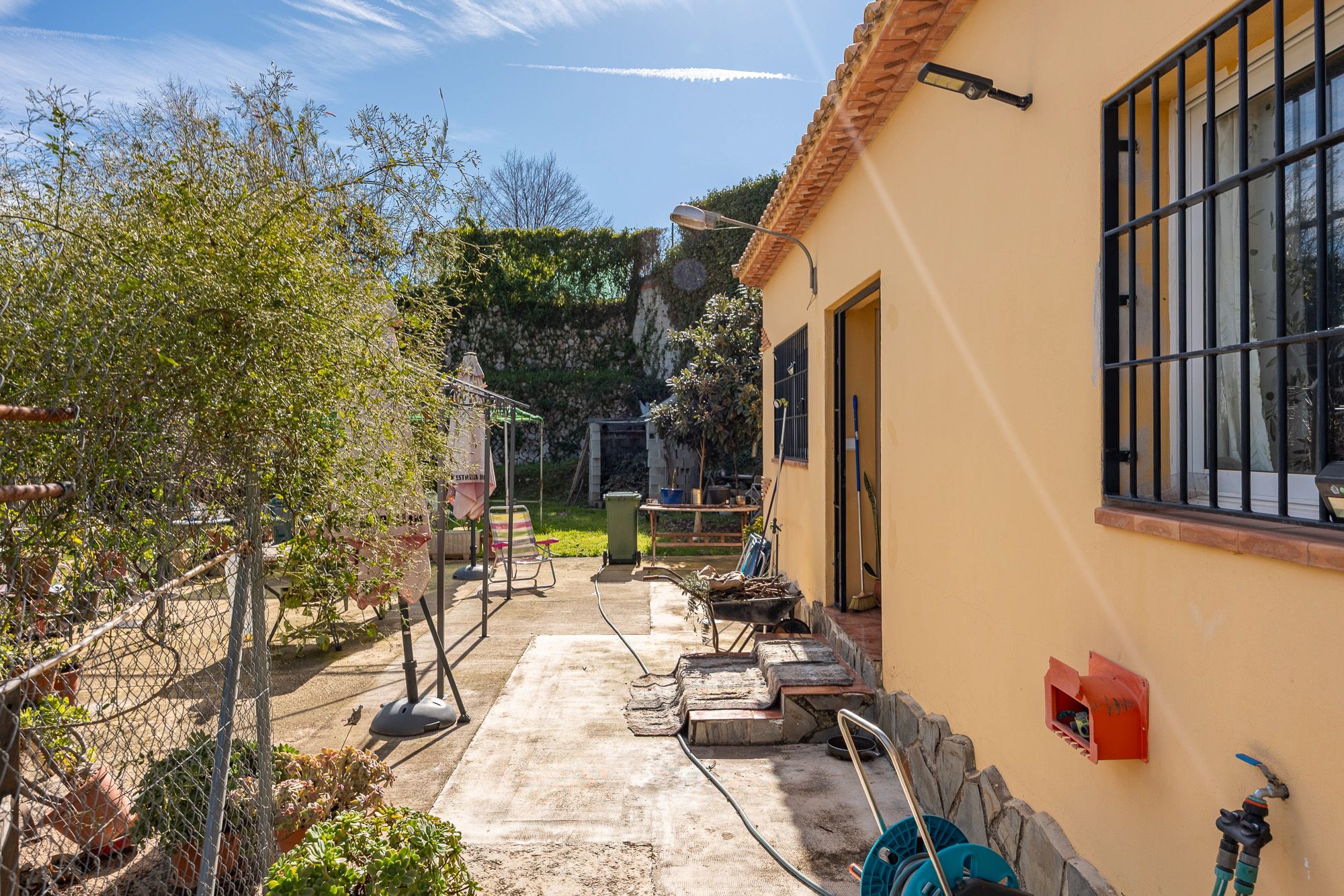 Jardí de Finca rústica en venda en Polop amb Moblat