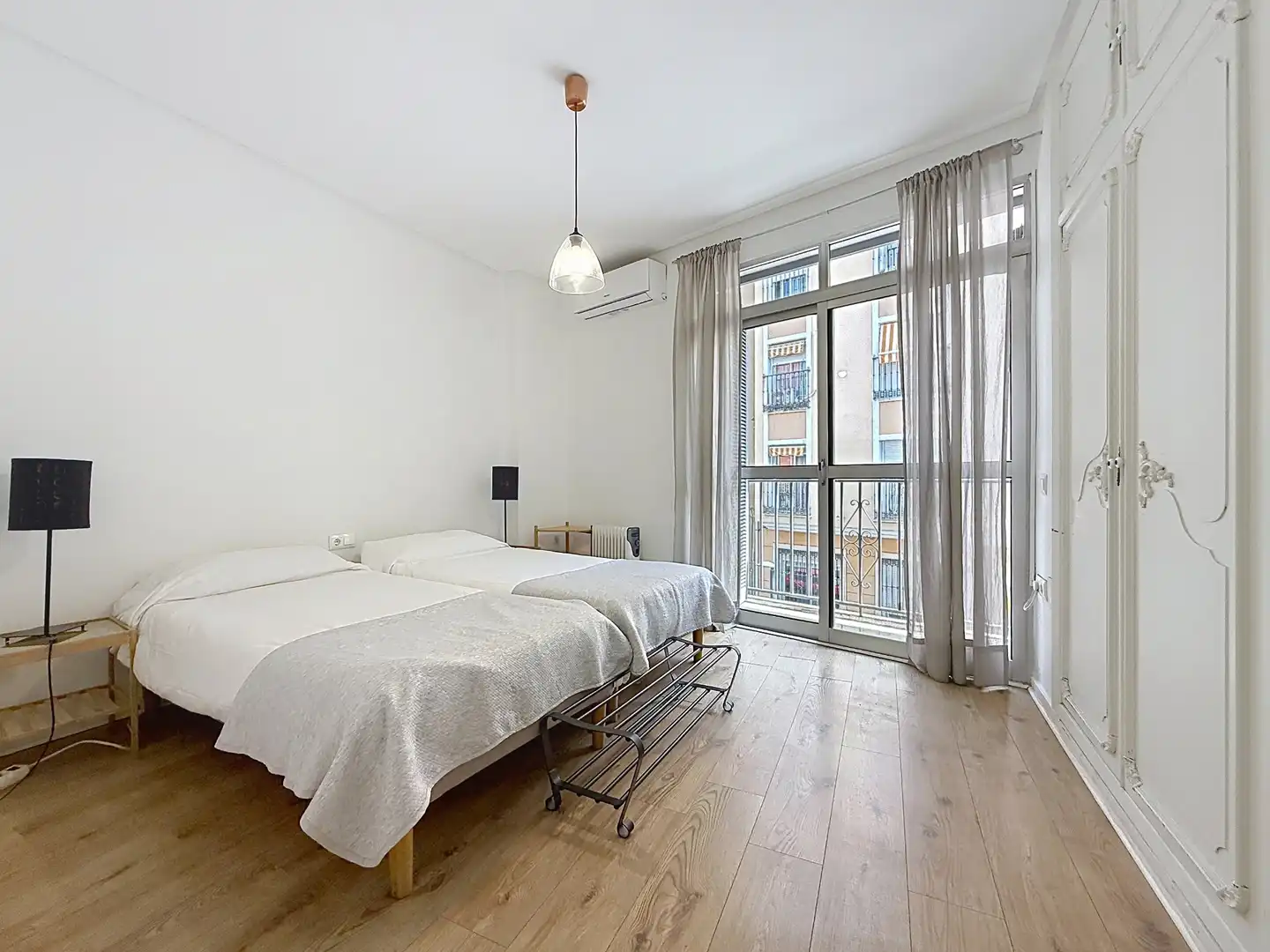 Bedroom of Houses for rent in Málaga  with Air Conditioner, Terrace and Furnished