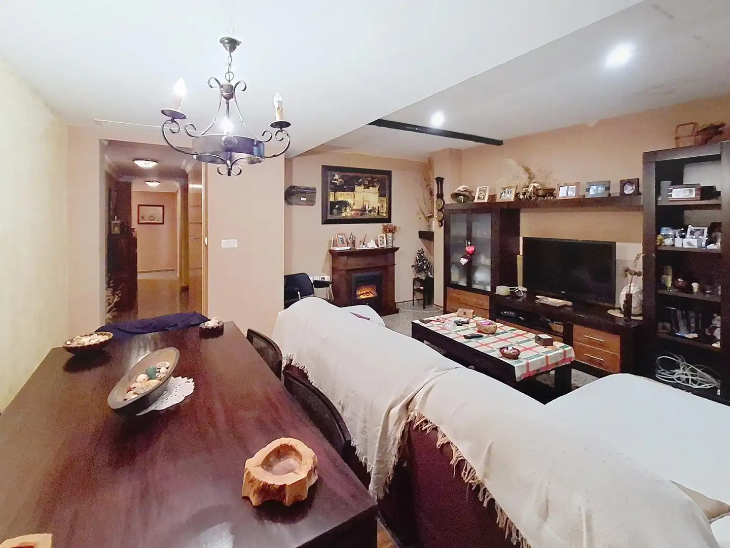 Sala de estar de Dúplex en venta en L'Olleria con Balcón