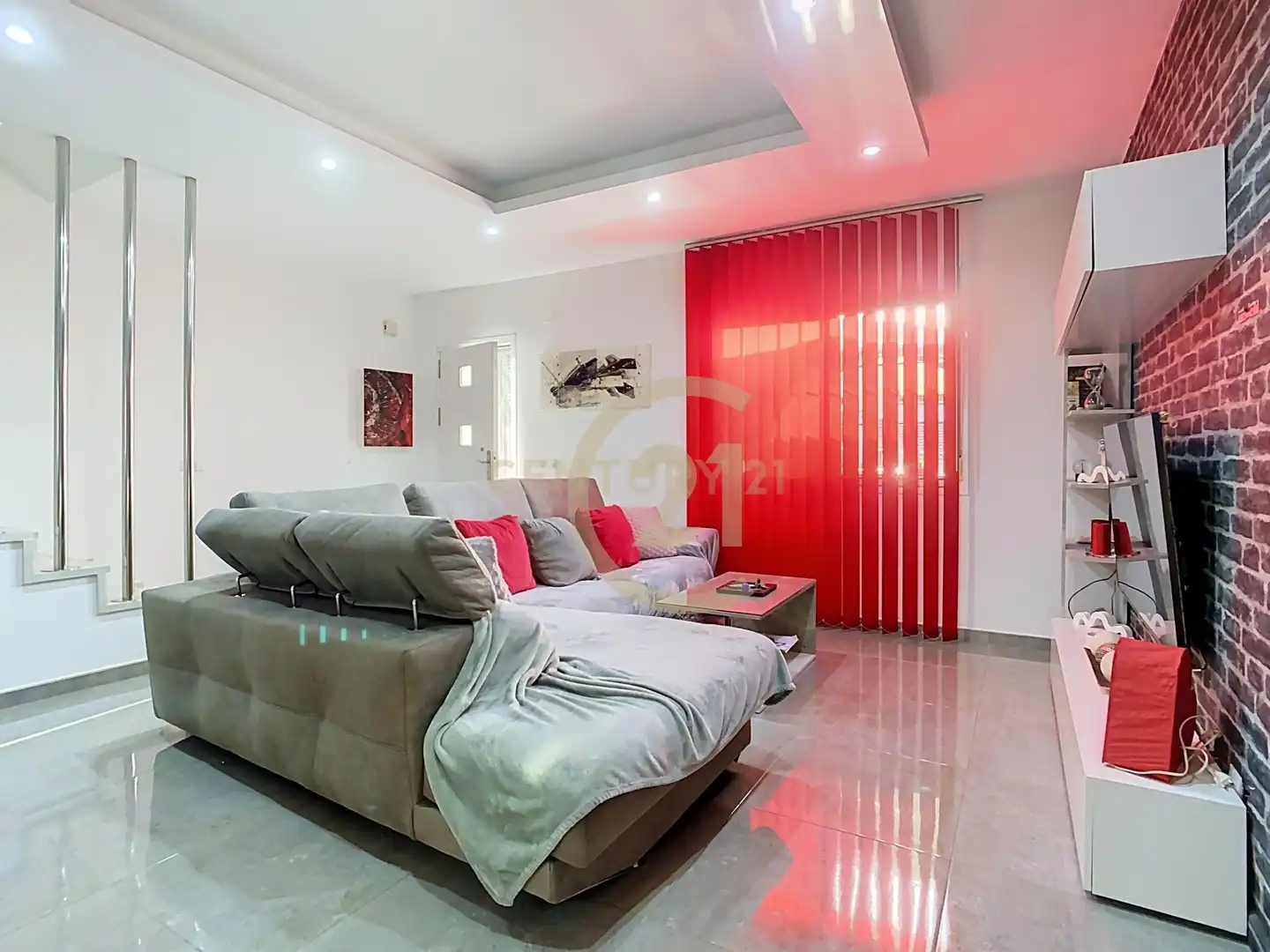 Sala de estar de Apartamento en venta en Álora con Aire acondicionado, Alarma y Piscina comunitaria