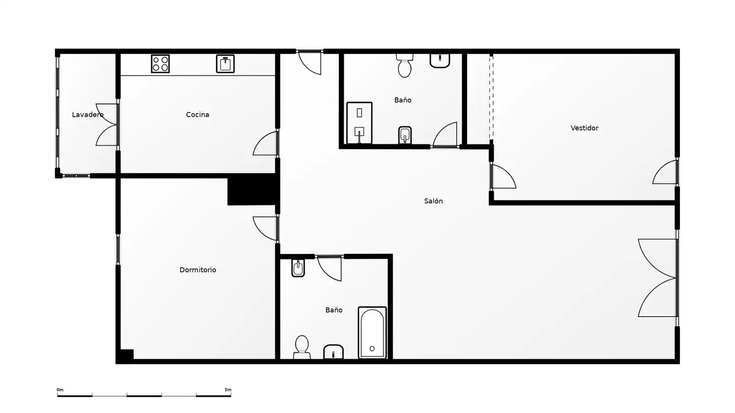 Flat for sale in Madrid  with Air Conditioner, Heating and Storage room