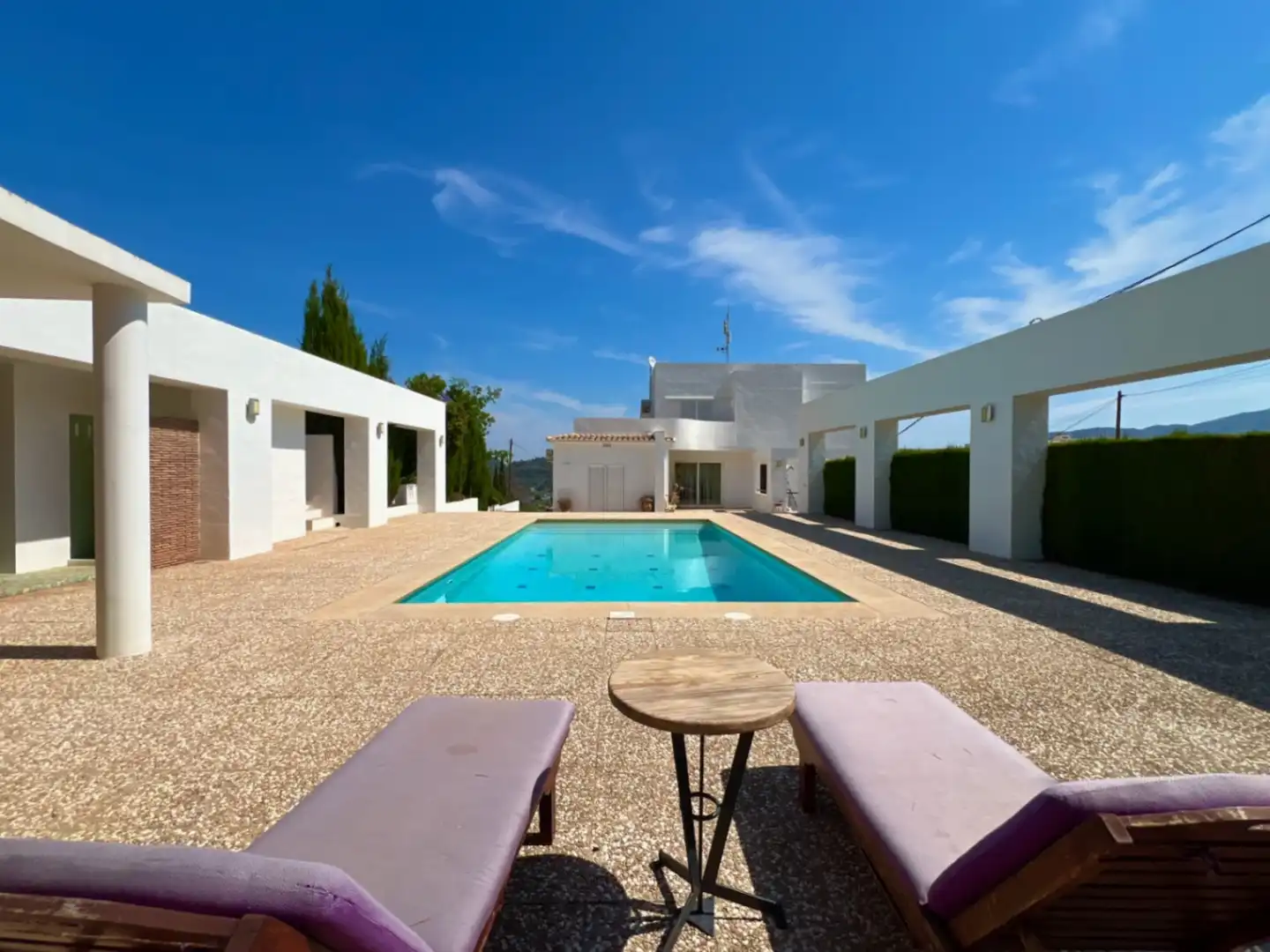Piscina de Casa o xalet en venda en Pedreguer amb Aire condicionat, Calefacció i Jardí privat