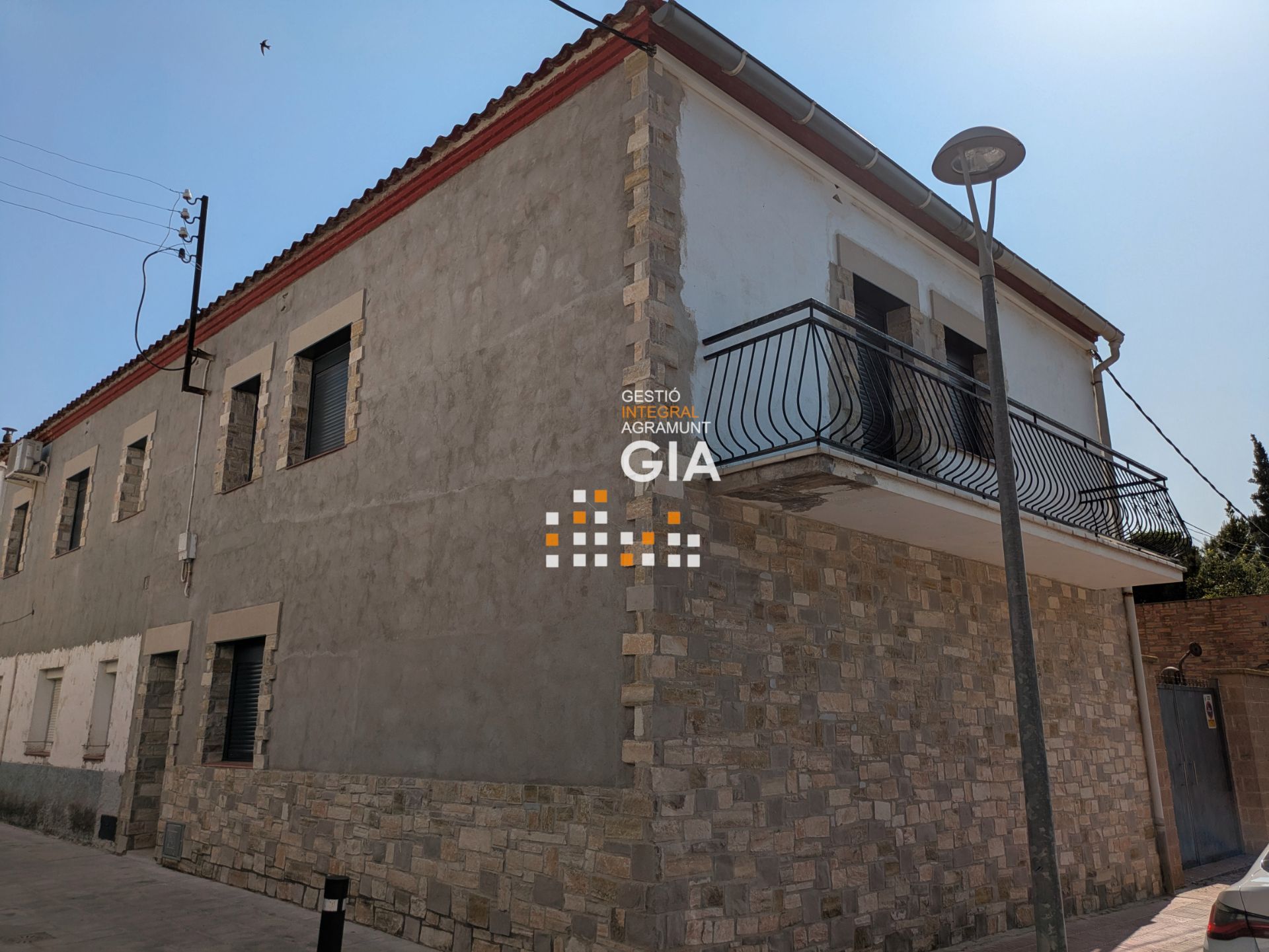 Exterior view of Flat for sale in Agramunt  with Air Conditioner, Heating and Balcony