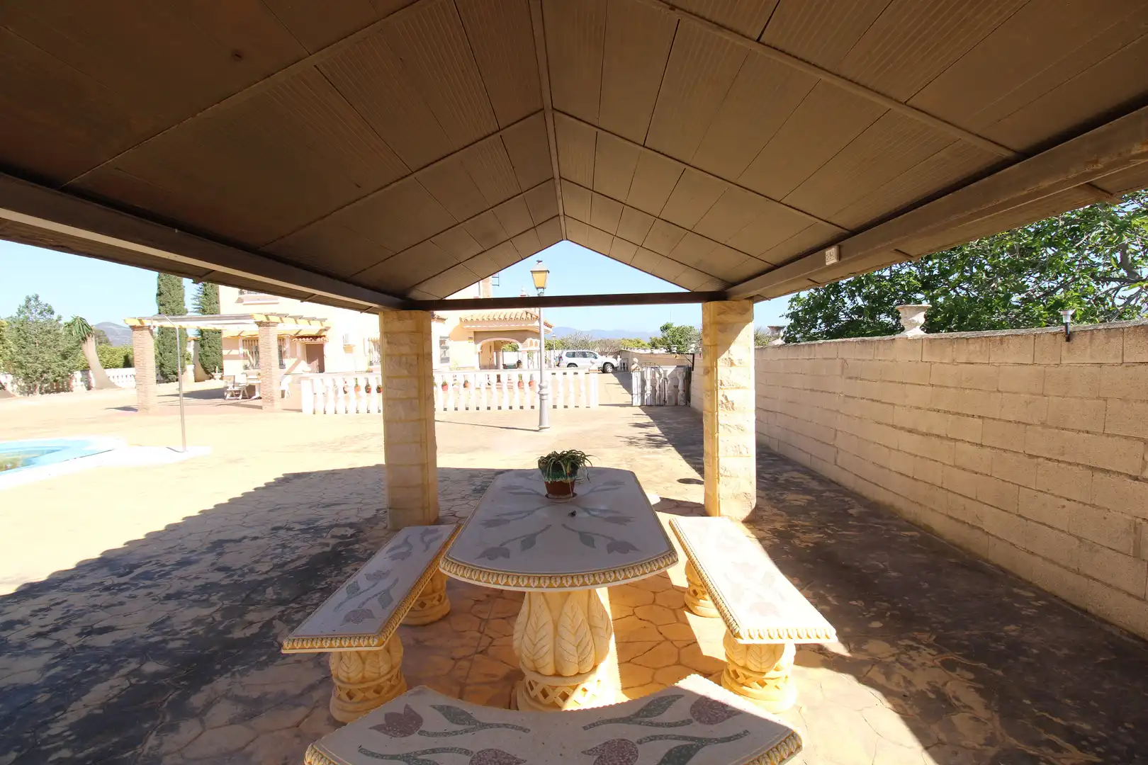 Terrasse von Country house zum Verkauf in Alhaurín de la Torre mit Klimaanlage, Heizung und Privatgarten