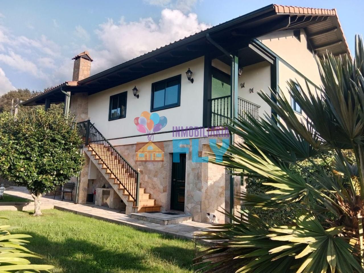 Exterior view of House or chalet for sale in Redondela  with Heating, Private garden and Terrace