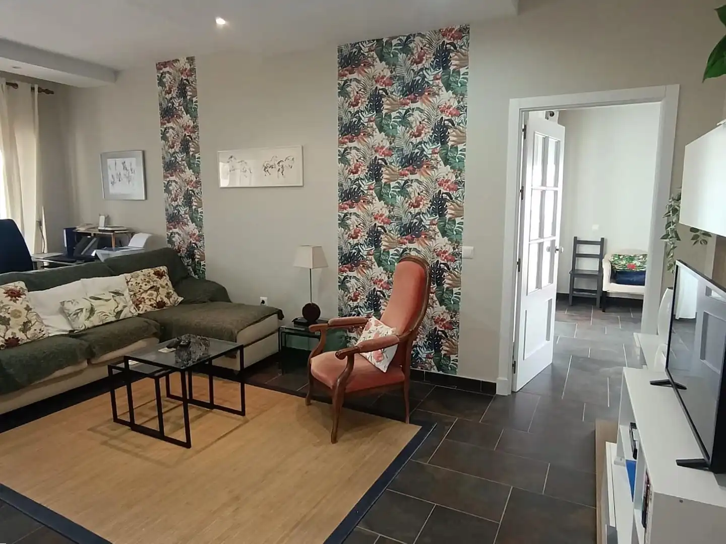 Sala de estar de Casa o chalet en venta en Chiclana de la Frontera con Aire acondicionado, Jardín privado y Trastero