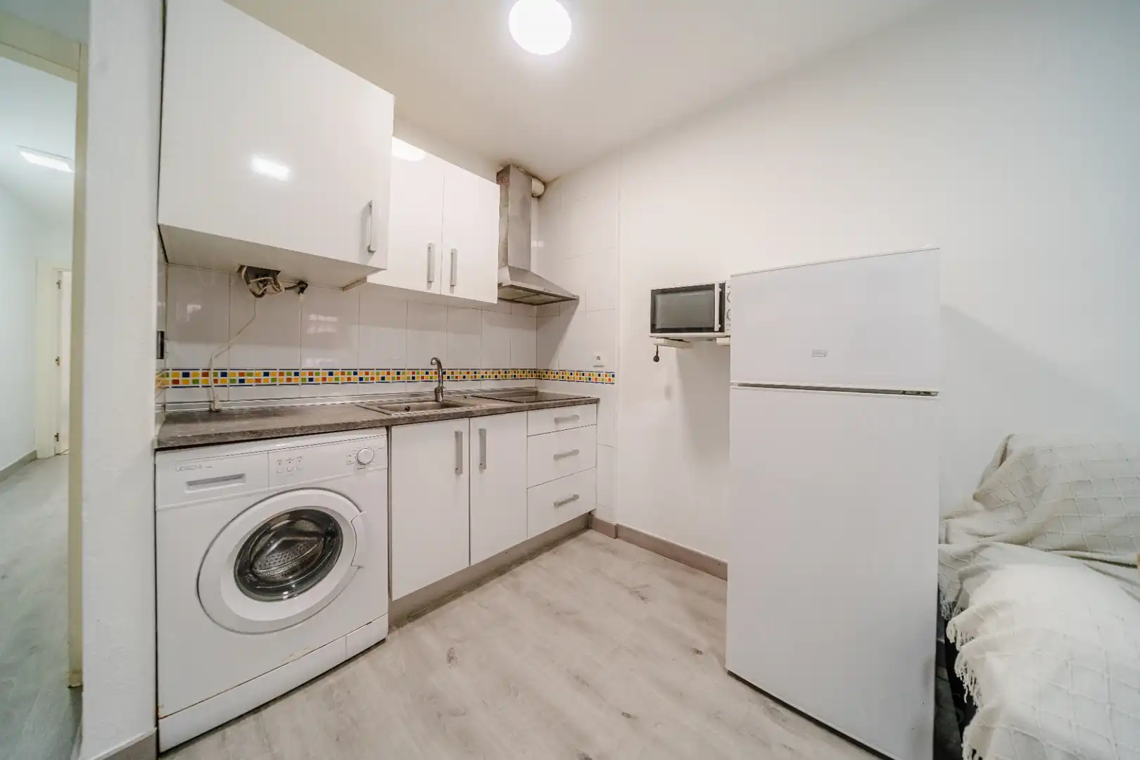 Kitchen of Apartments for sale in Roquetas de Mar  with Furnished