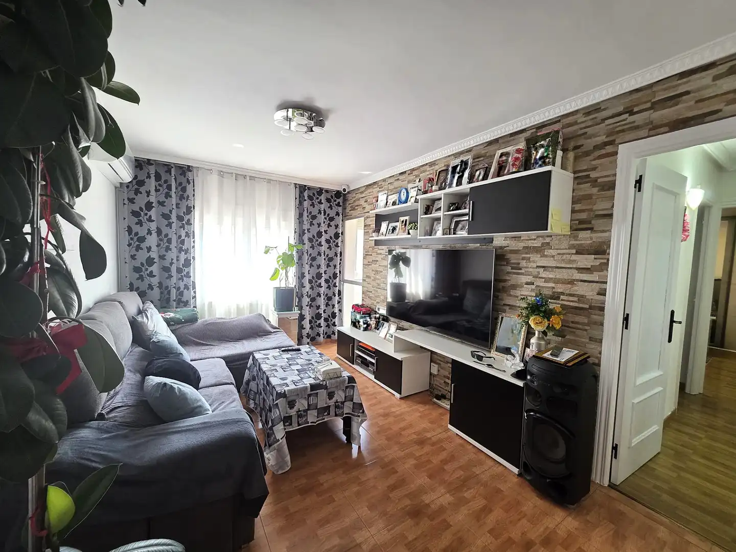 Sala de estar de Piso en venta en Coslada con Aire acondicionado, Calefacción y Terraza