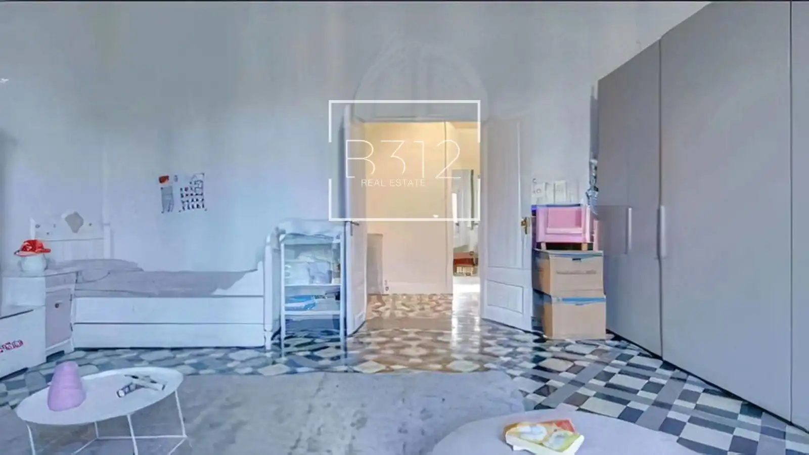 Bedroom of Flat for rent in Barcelona  with Air Conditioner, Heating and Terrace