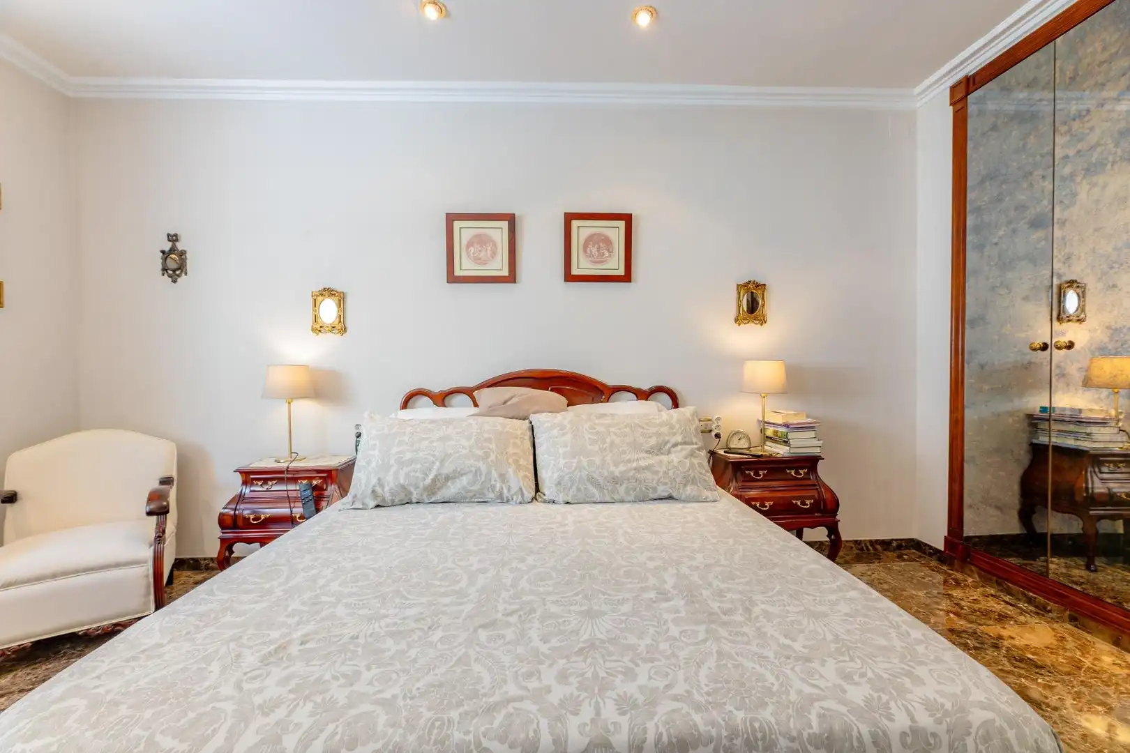 Schlafzimmer von Haus oder Chalet zum Verkauf in La Vall d'Uixó mit Klimaanlage, Heizung und Terrasse