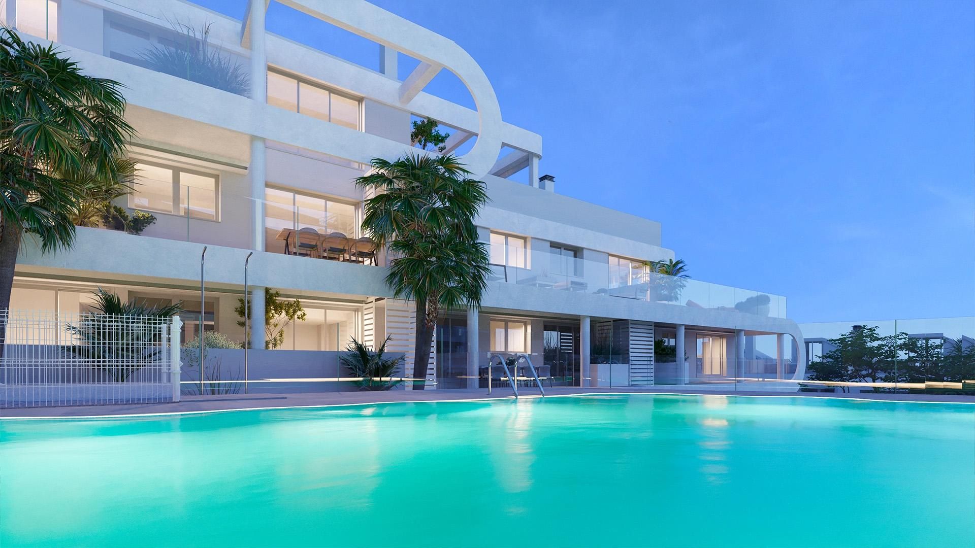 Piscina de Casa o xalet en venda en Estepona amb Piscina comunitària