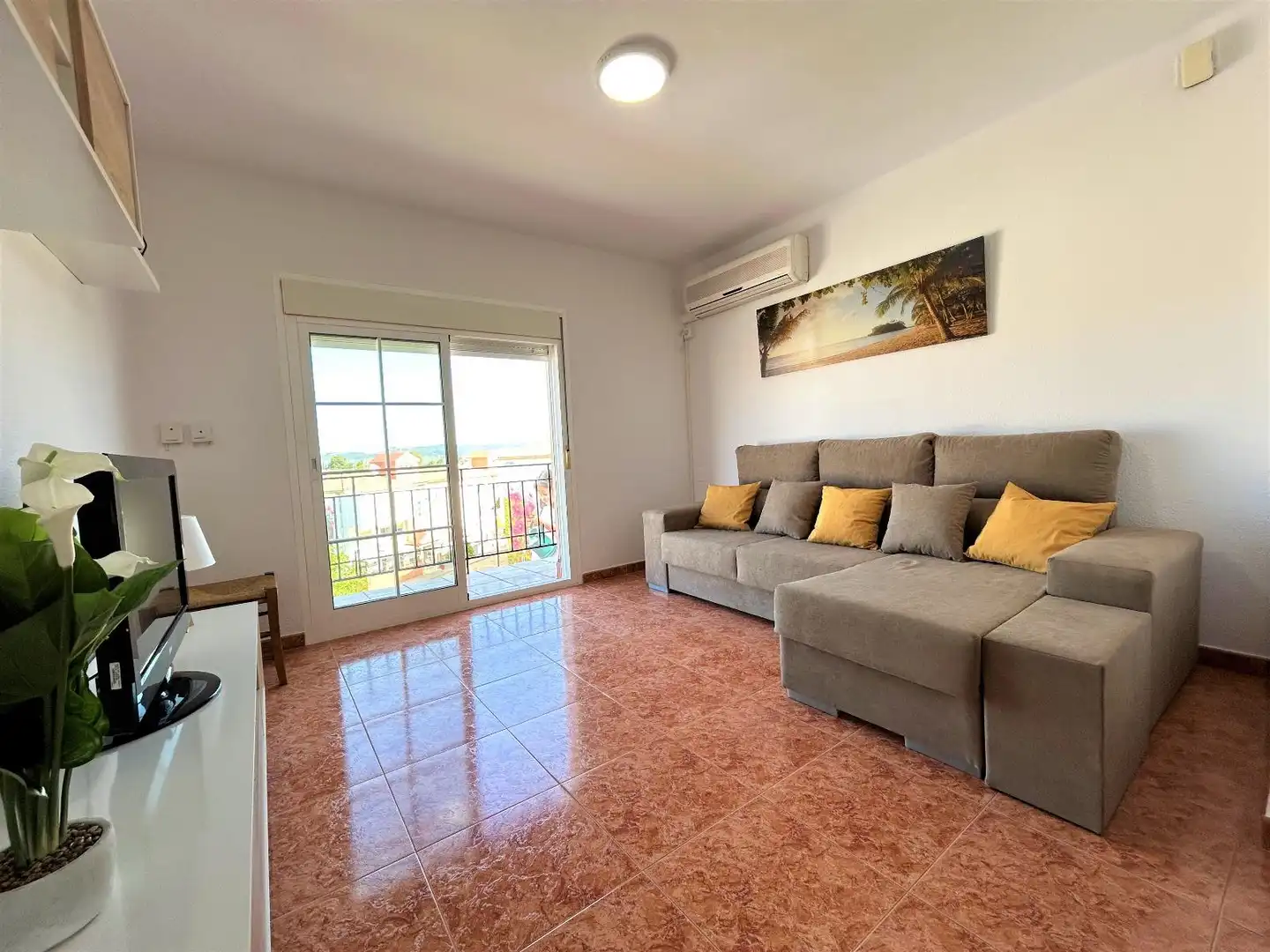 Sala de estar de Piso de alquiler en Ronda con Amueblado