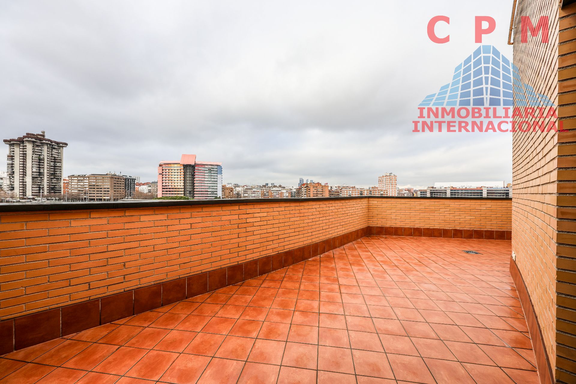 Terrace of Attic to rent in  Madrid Capital  with Air Conditioner, Heating and Parquet flooring