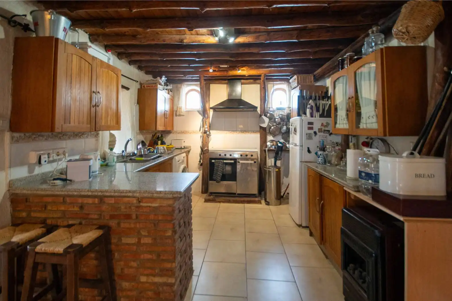 Kitchen of Houses for sale in Periana  with Air Conditioner, Private garden and Terrace