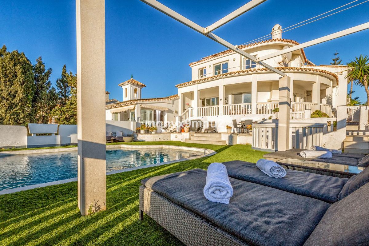 Jardín de Casa o chalet en venta en Mijas con Aire acondicionado, Calefacción y Jardín privado