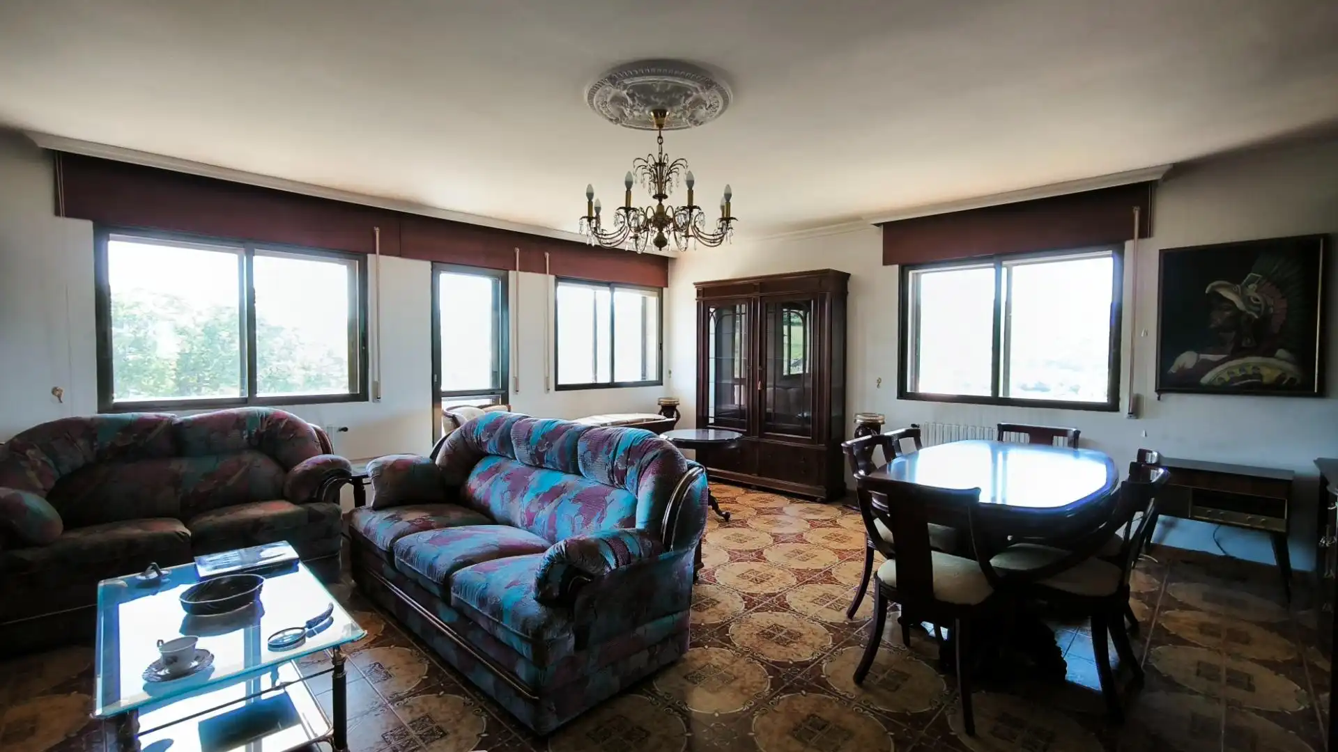 Sala de estar de Casa o chalet en venta en A Lama   con Calefacción, Trastero y Balcón