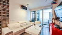 Living room of Flat to rent in  Madrid Capital  with Air Conditioner