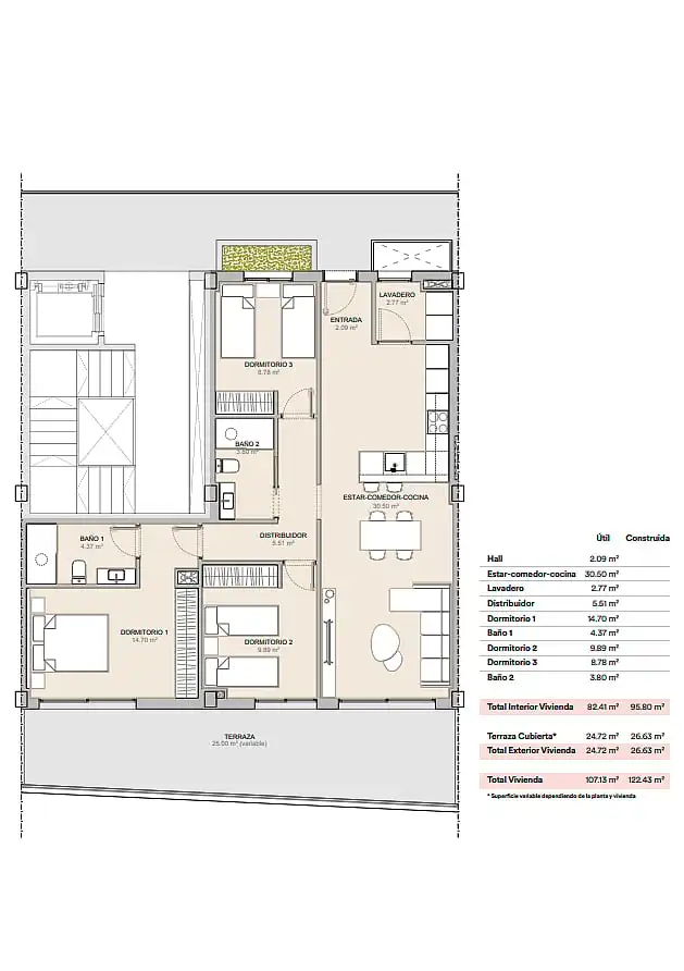 Apartamento con terraza en venta en La Nucia Pueblo, imagen 27