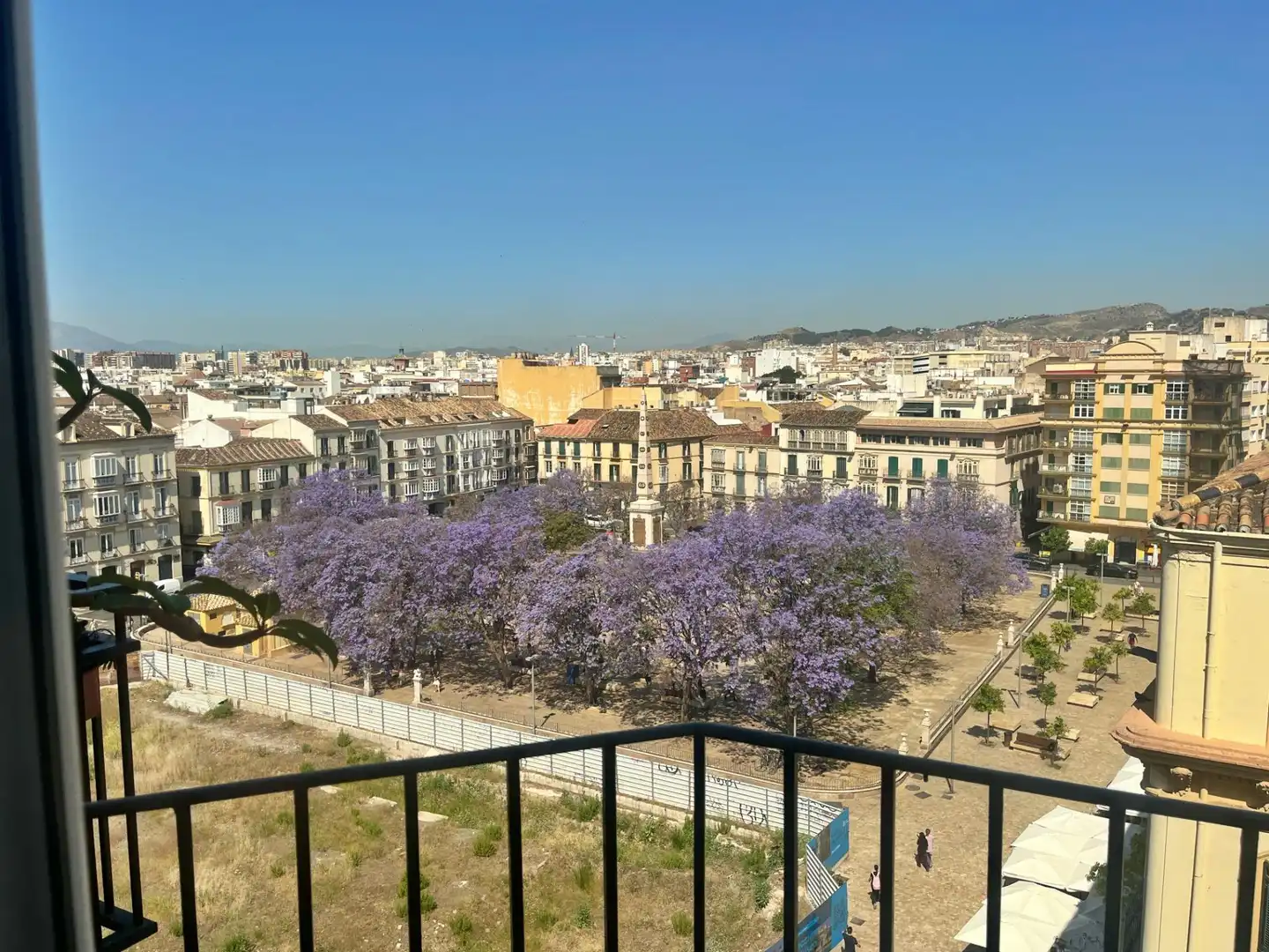 Vista exterior de Piso de alquiler en Málaga con Aire acondicionado, Calefacción y Amueblado
