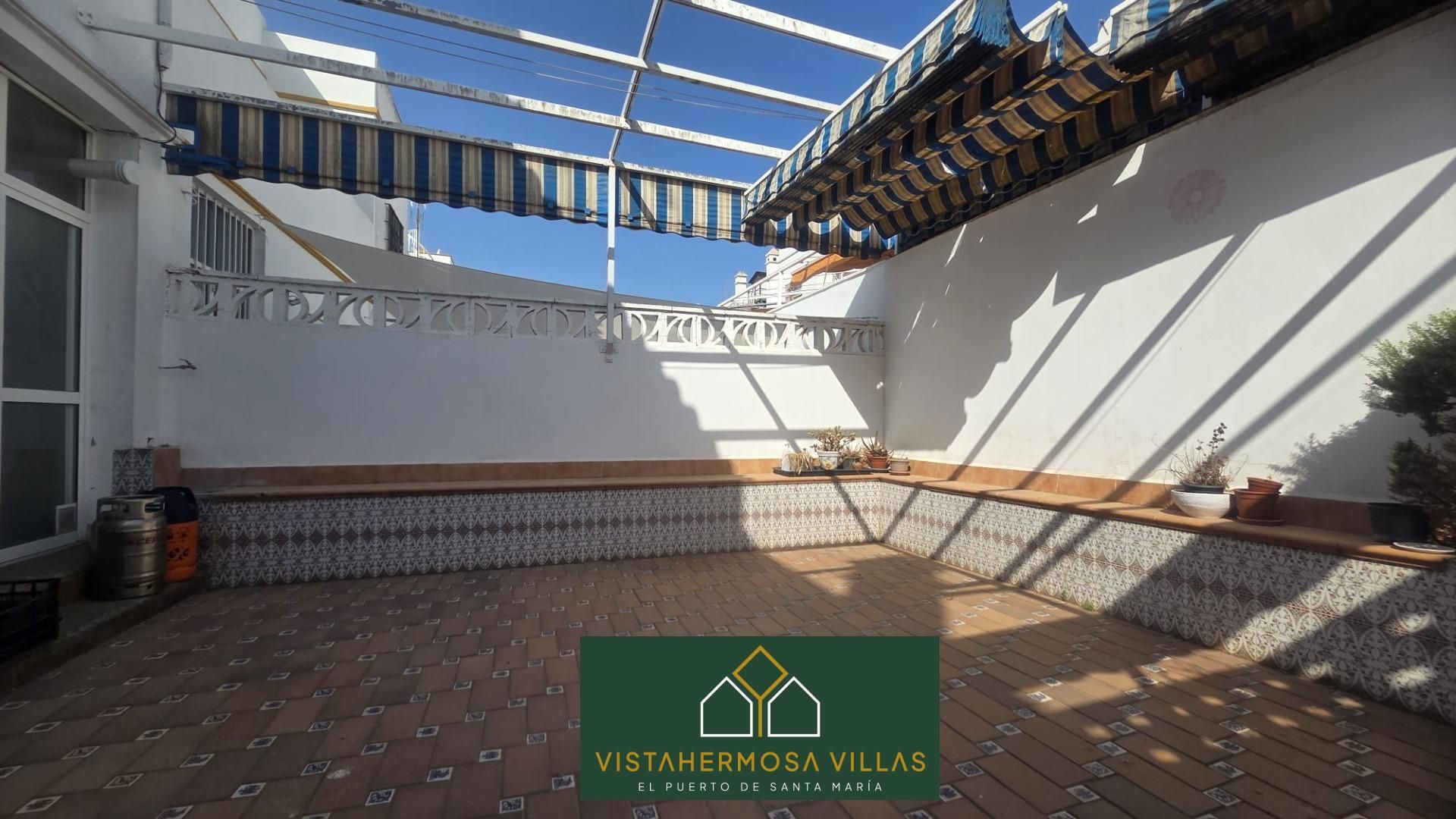 Terrace of Single-family semi-detached for sale in El Puerto de Santa María  with Air Conditioner, Terrace and Storage room
