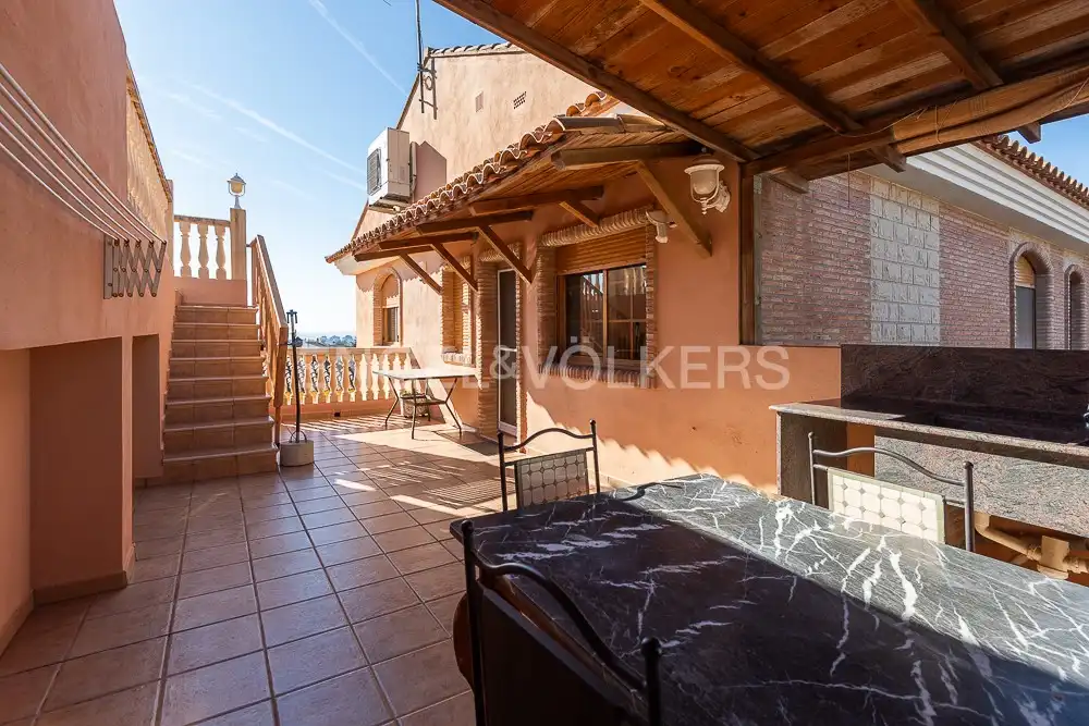 Terraza de Casa o chalet en venta en Náquera con Aire acondicionado, Calefacción y Jardín privado