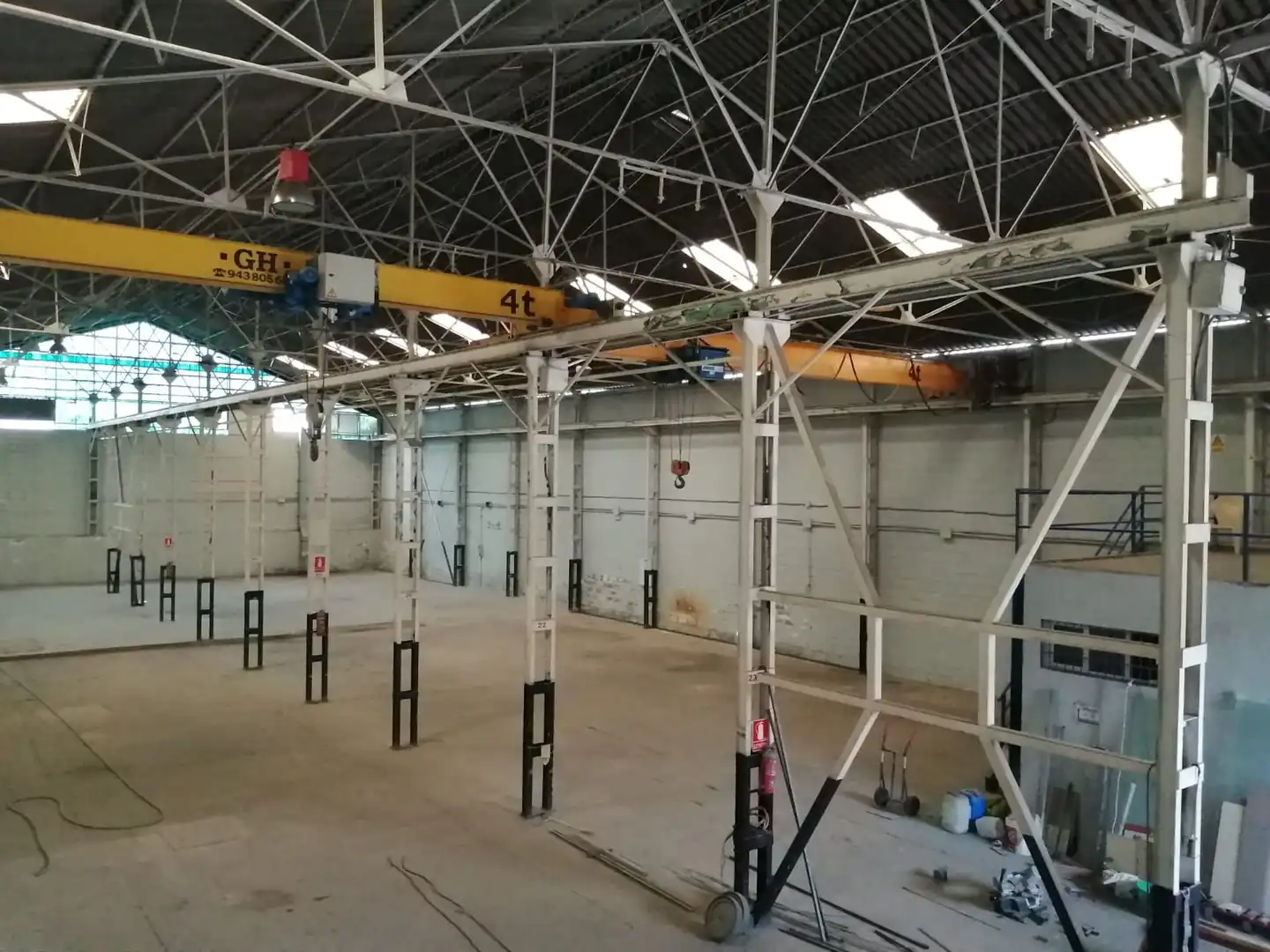 Vista exterior de Nave industrial de alquiler en Córdoba