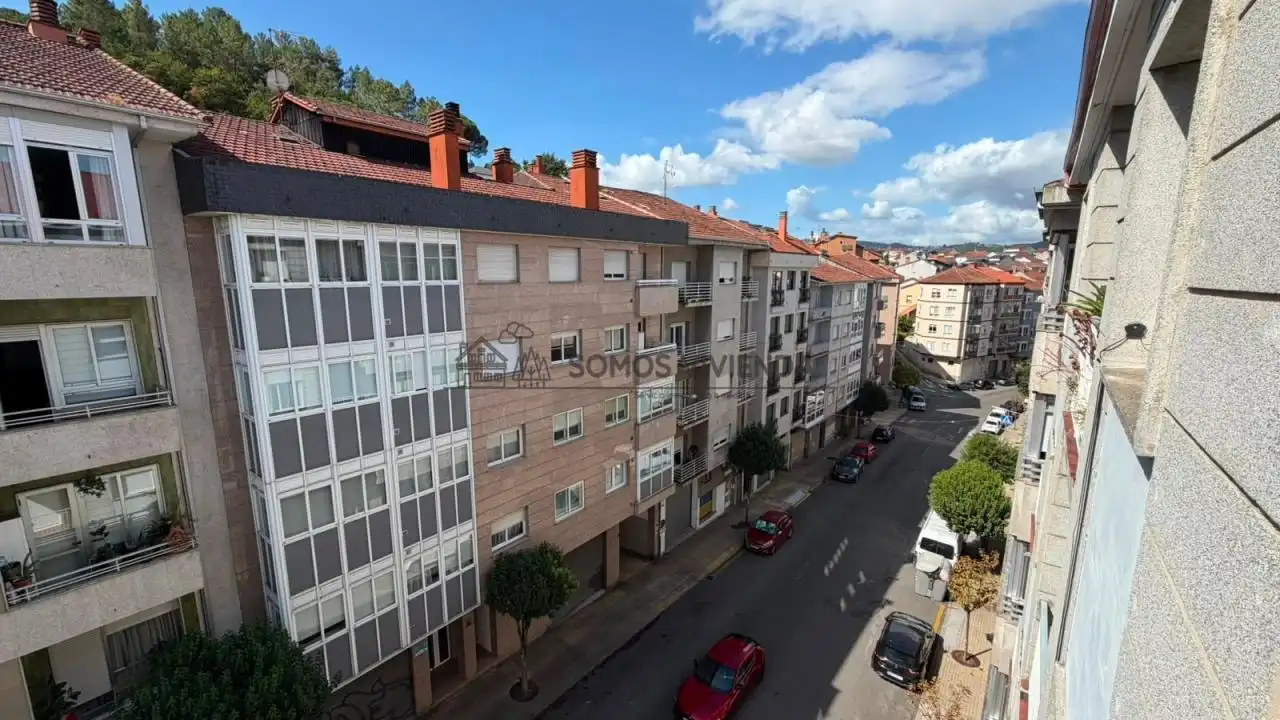 Exterior view of Flat for rent in Ourense Capital   with Heating and Furnished