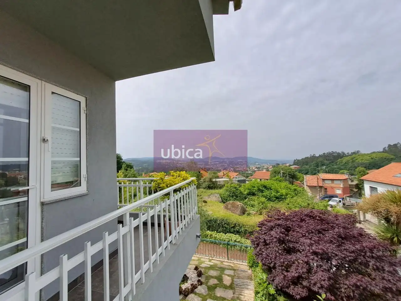 Balcony of Houses for sale in Vigo   with Heating, Private garden and Terrace