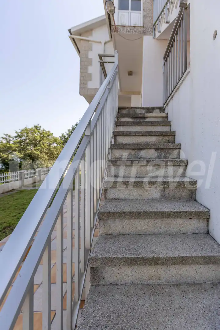 Vista exterior de Casa o chalet en venta en Sanxenxo con Calefacción, Jardín privado y Terraza