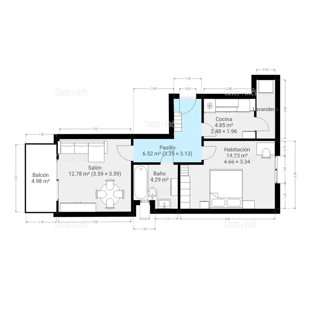 Apartamento en venta en La Pobla de Farnals con Terraza, Amueblado y Piscina comunitaria
