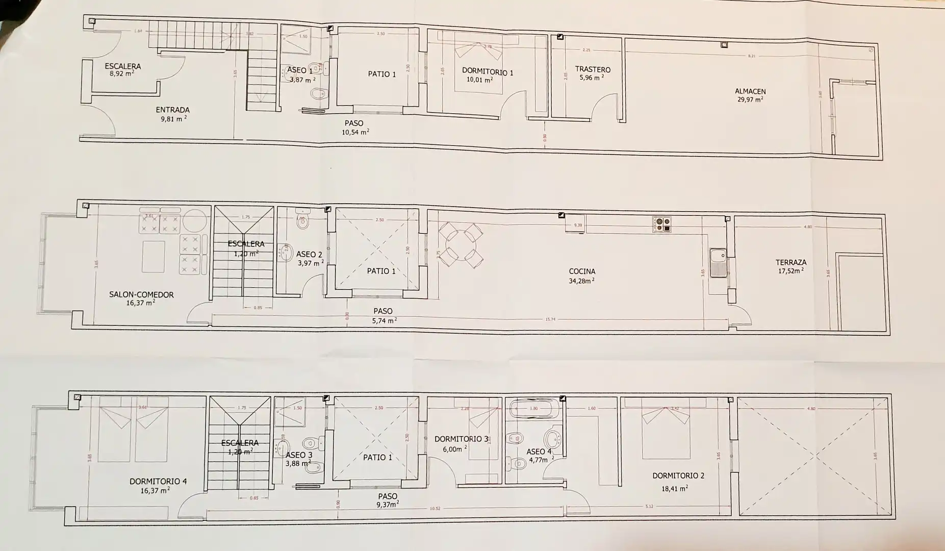 Casa amb terrassa en venda a Avenida Alemania-Italia, imagen 41