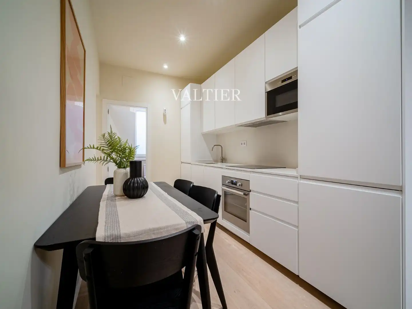 Küche von Wohnung zur Miete in Madrid mit Möbliert