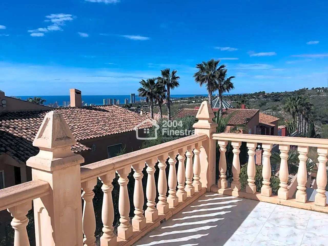 Terrace of Houses for sale in La Nucia  with Private garden and Swimming Pool
