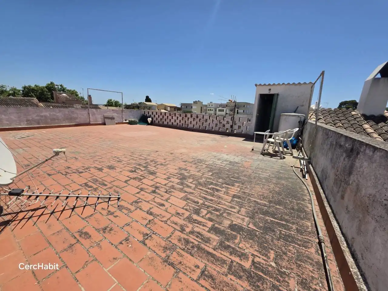 Terrasse von Dachboden zum Verkauf in  Palma de Mallorca mit Klimaanlage und Terrasse