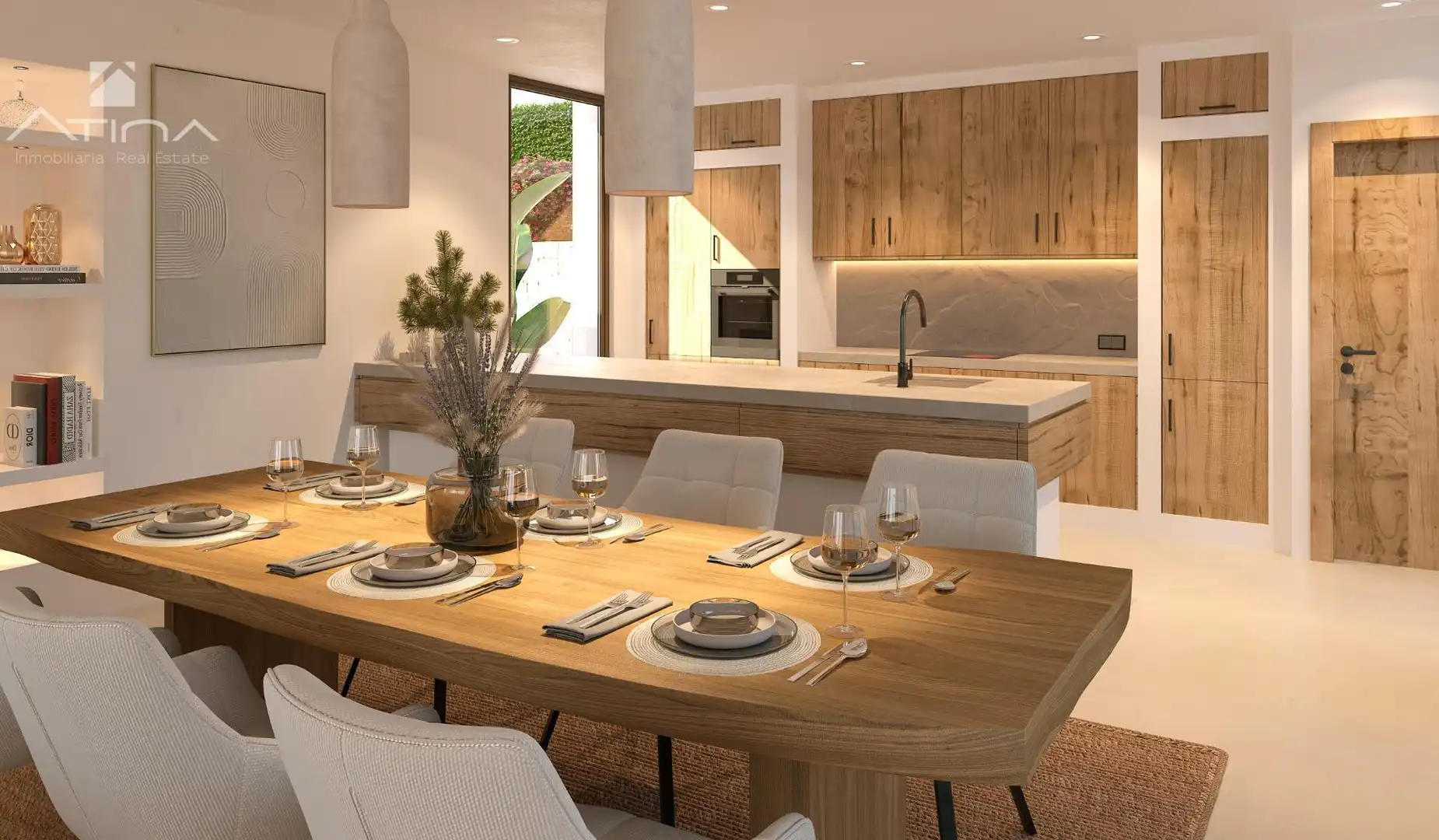Kitchen of Houses for sale in Jávea / Xàbia  with Air Conditioner, Private garden and Terrace