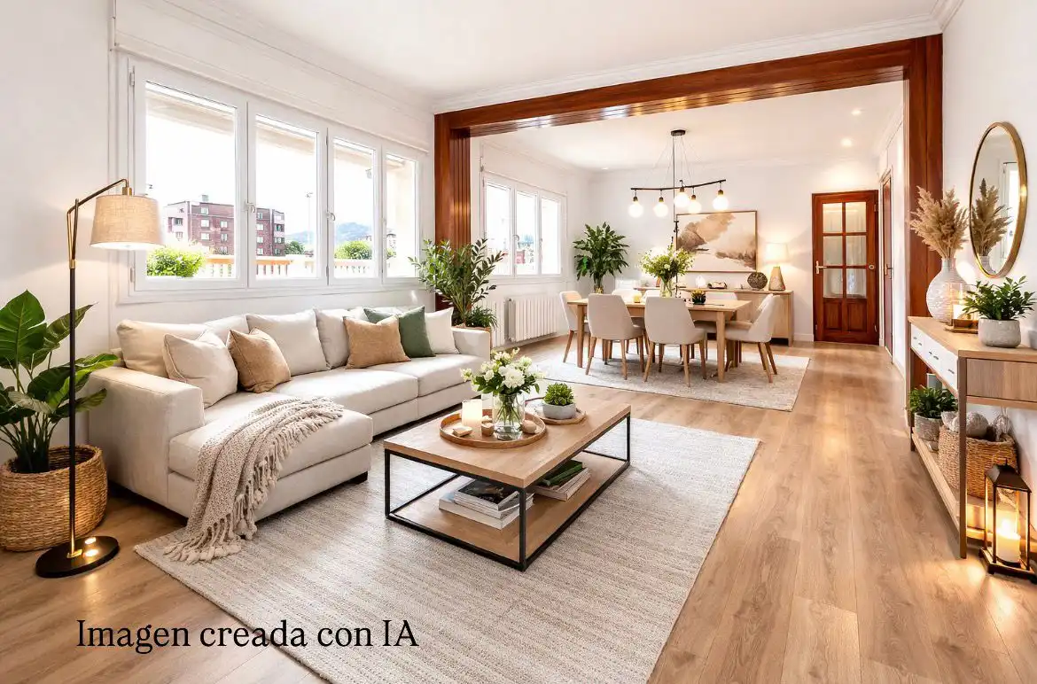 Living room of Attic for sale in Mollet del Vallès  with Heating, Terrace and Alarm