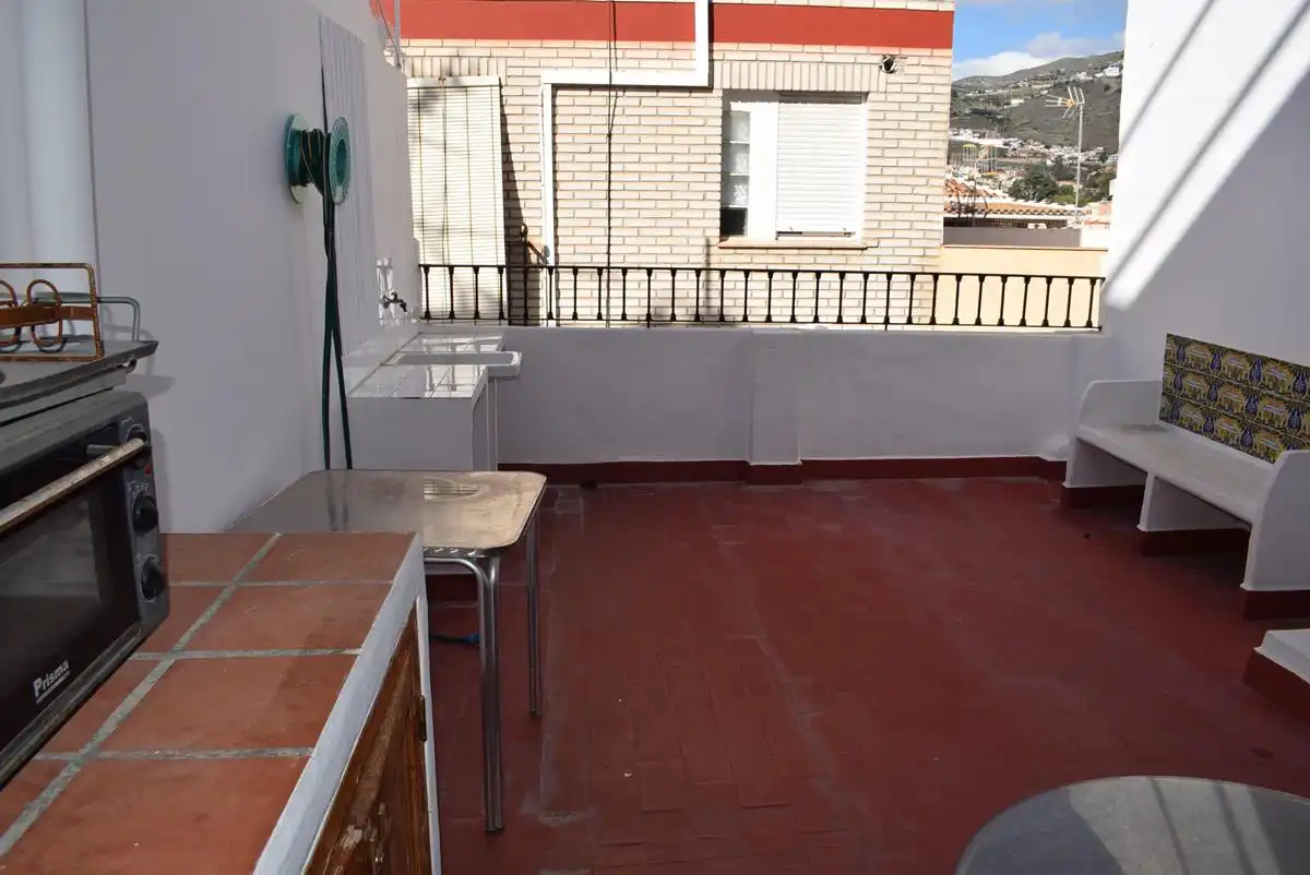 Terrassa de Casa adosada en venda en Almuñécar amb Terrassa, Moblat i Microones