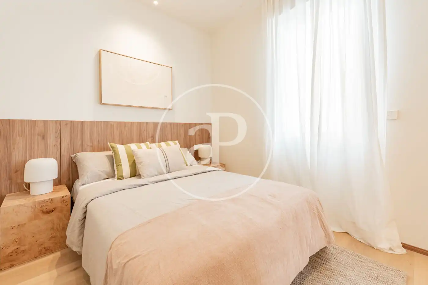 Bedroom of Flat for sale in Madrid  with Air Conditioner and Heating