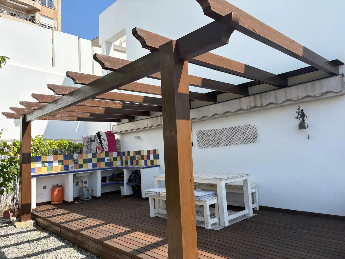 Terrace of Detached homes for rent in Benissa  with Heating, Private garden and Terrace
