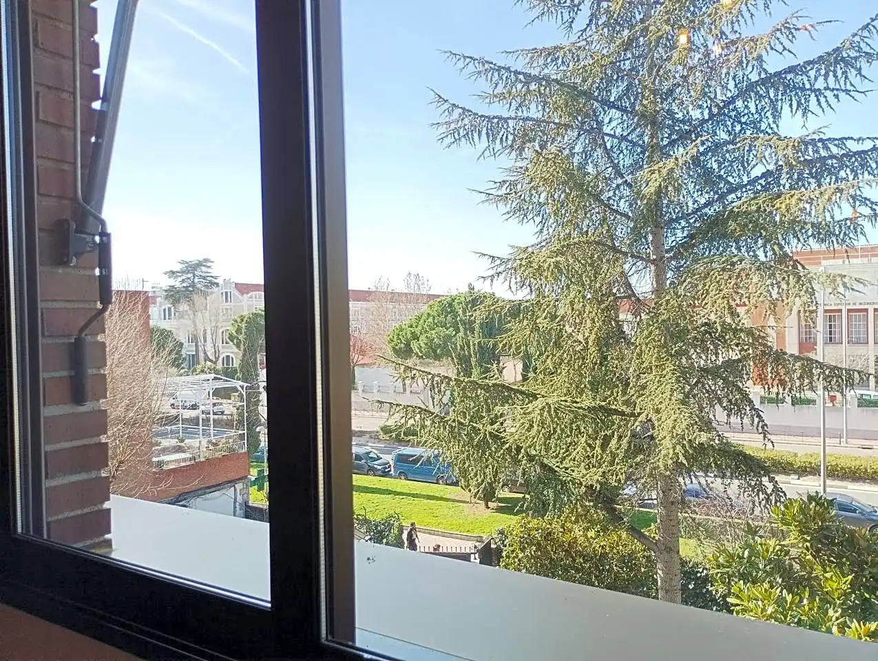 Vista exterior de Pis de lloguer en Madrid amb Aire condicionat, Calefacció i Parquet