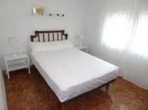 Schlafzimmer von Wohnung zur Miete in Gijón  mit Parkett, Möbliert und Waschmaschine