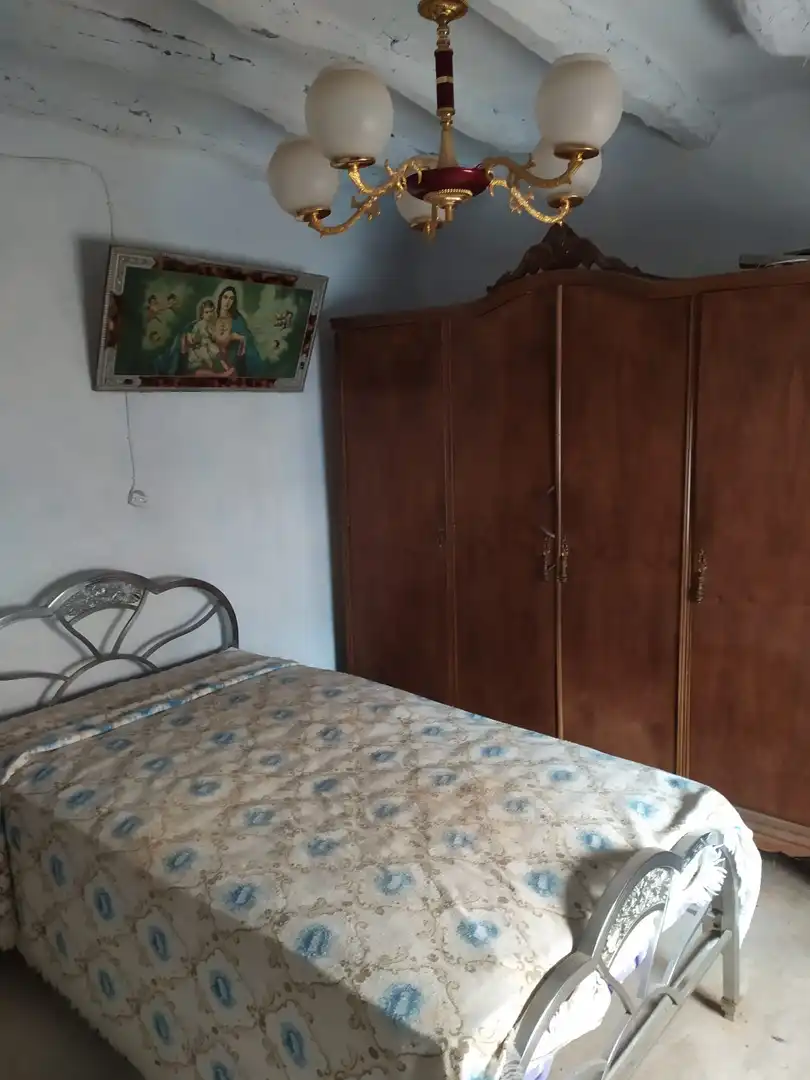 Dormitori de Casa o xalet en venda en Lécera amb Jardí privat, Terrassa i Moblat