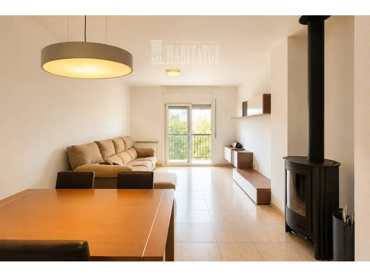 Sala de estar de Piso en venta en Manlleu con Calefacción, Terraza y Balcón