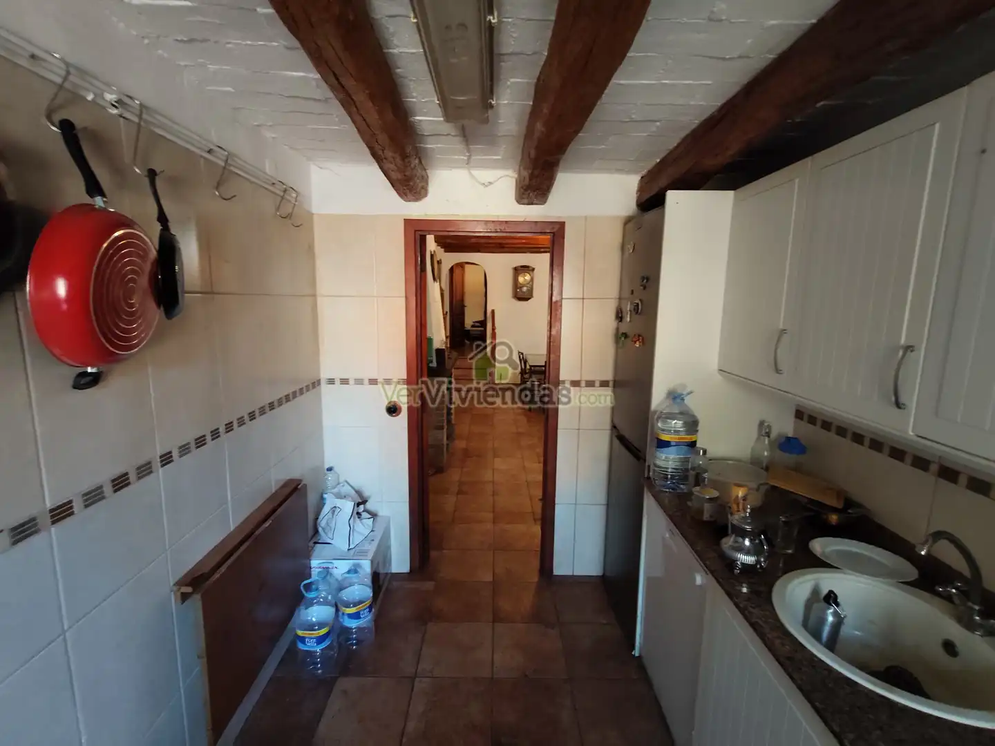 Cocina de Casa adosada en venta en Sant Esteve Sesrovires, Barcelona