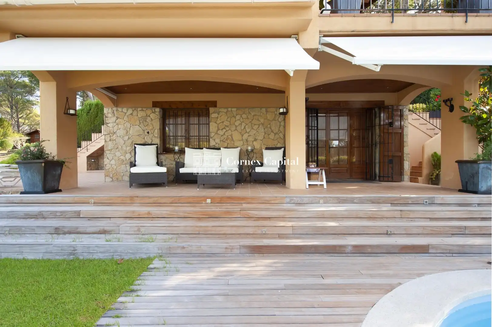Terrassa de Casa o xalet en venda en Palafrugell amb Aire condicionat, Calefacció i Jardí privat