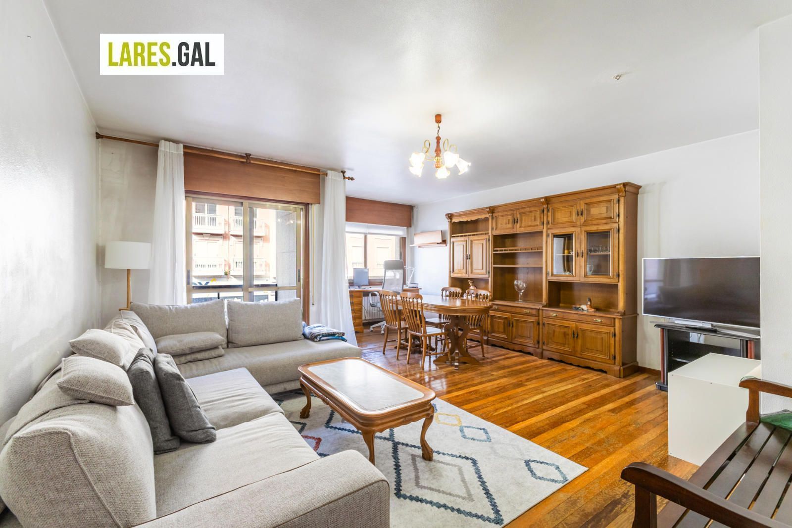 Exterior view of Flat for sale in Cangas   with Heating, Terrace and Storage room