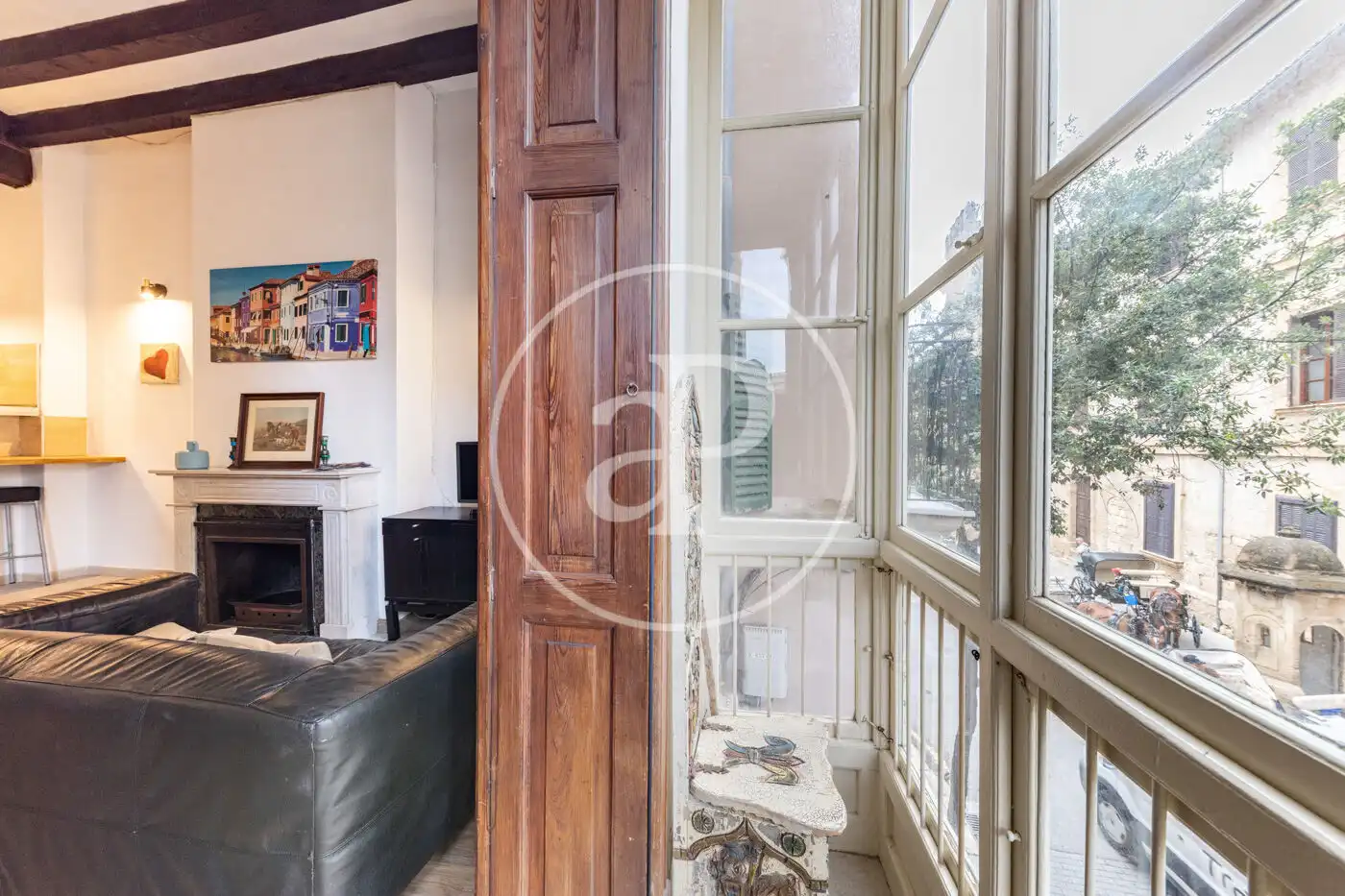 Habitación de Piso de alquiler en  Palma de Mallorca con Aire acondicionado y Amueblado