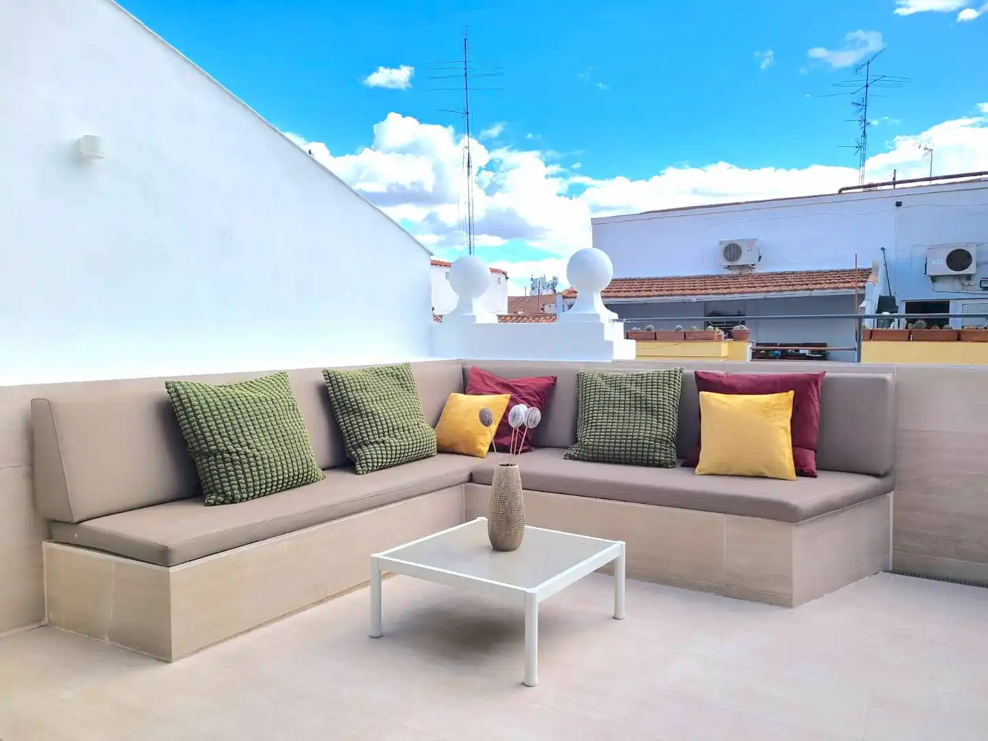 Terrassa de Àtic de lloguer en Madrid amb Aire condicionat, Calefacció i Terrassa
